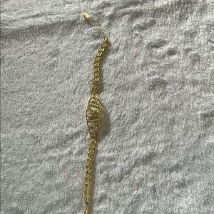 Filigree Bracelet with Delicate Chain